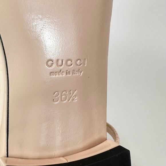 Gucci Double G Patent Leather Ballerina Flat - Women’s 6.5 - Picture 6 of 8